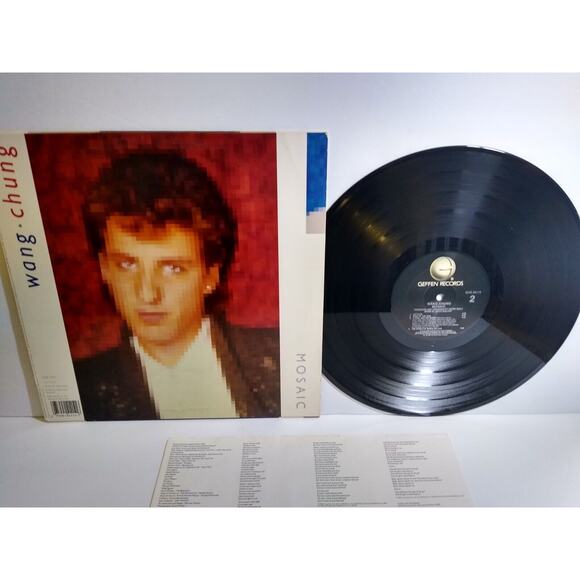 Wang Chung Mosaic Vinyl LP Record Album 1986 Everybody Have Fun Tonight SynthPop - Picture 6 of 6